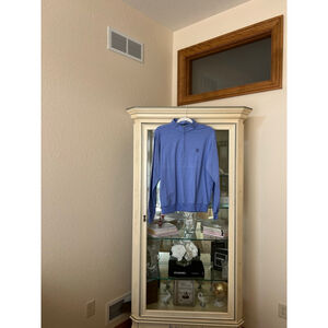 Men's Turtleson Blue Tour Performance Quarter-Zip Sweater S